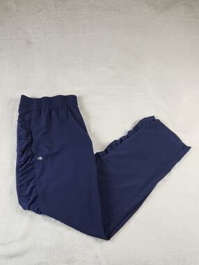 Ideology Pants Lightweight Athletic Navy Blue Ruched Side Women's Size‎ Medium